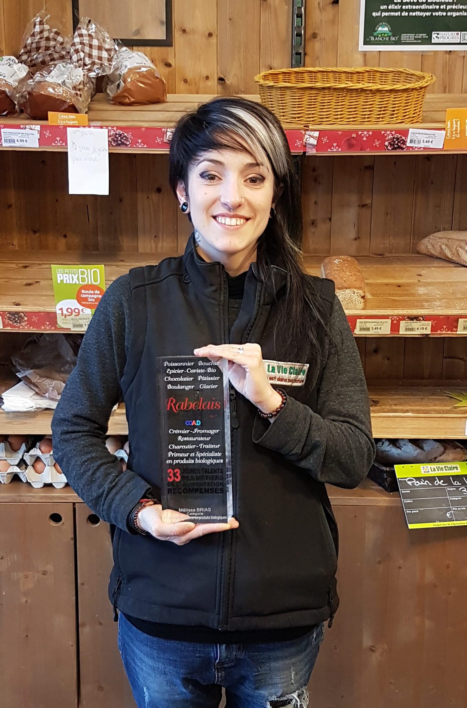 Salon Mélissa Brias de la Vie Claire lors des Rabelais des Jeunes Talents 2017