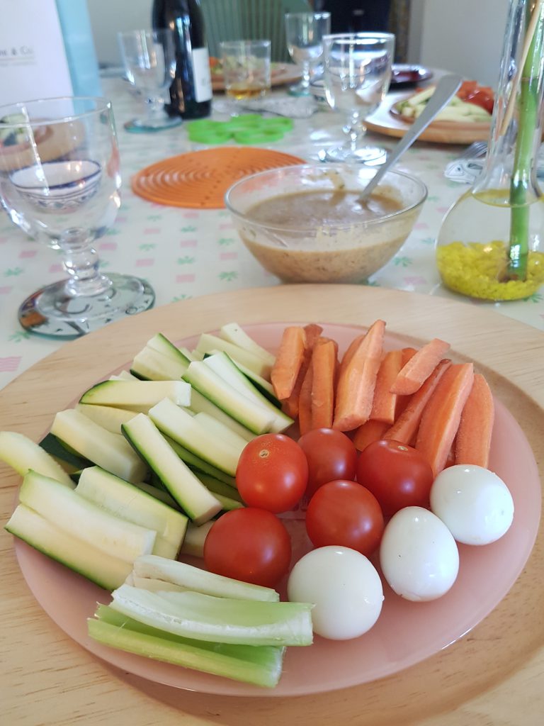 recette legumes dip trempette aperitif