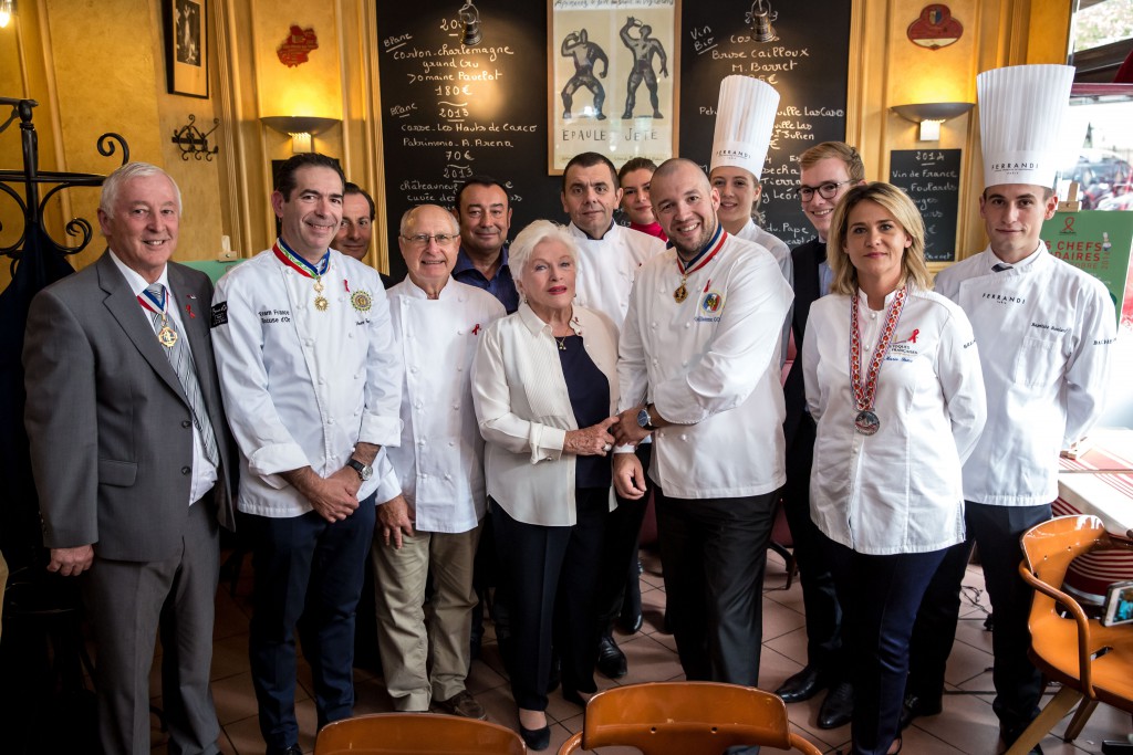 ©Vincent Isore/Sidaction Chefs Solidaires Sidaction