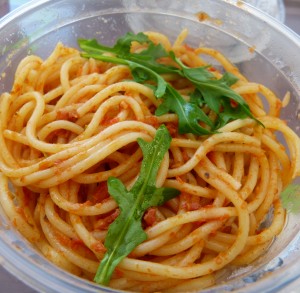 Fresh food pasta