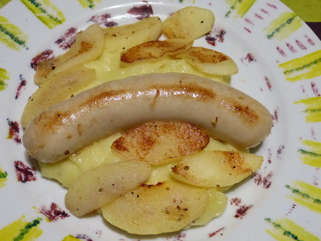 recette boudin blanc pomme