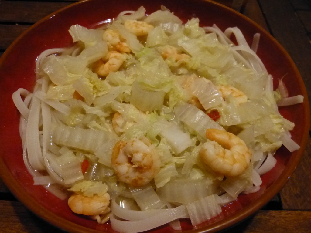 recette soupe pho crevettes