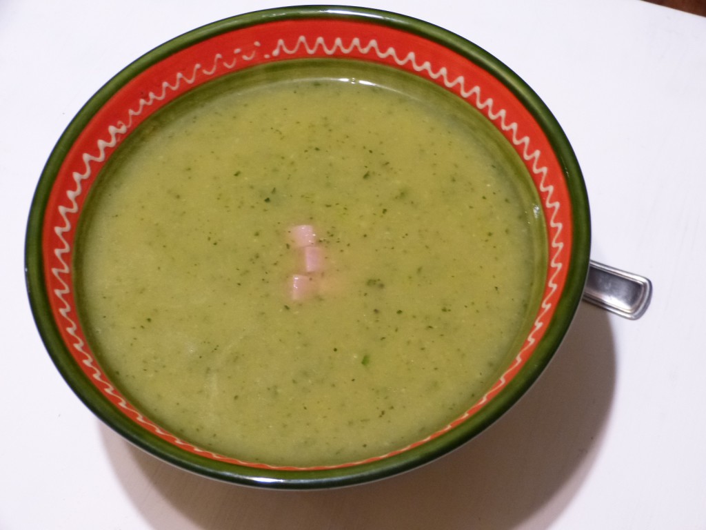 gourmicom recette courgettes menthe soupe