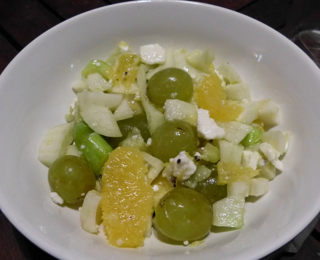 salade recette feta fenouil fruits