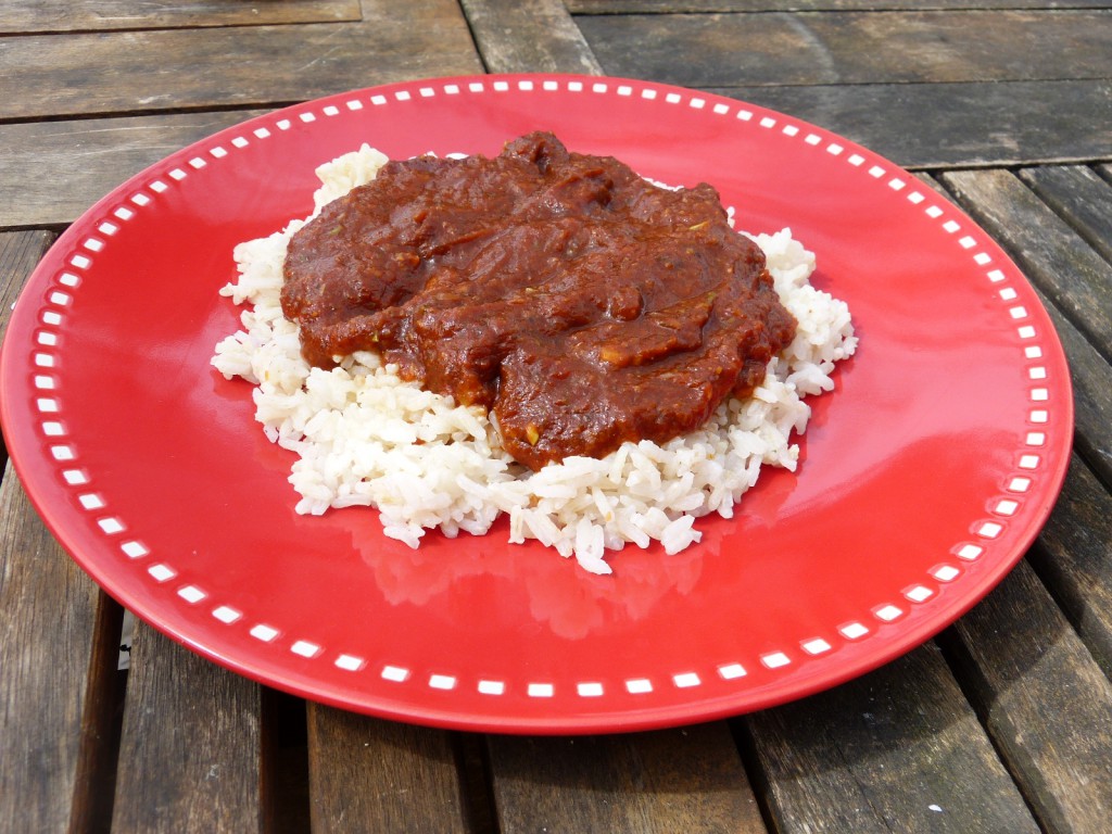 recette rougail saucisse réunion