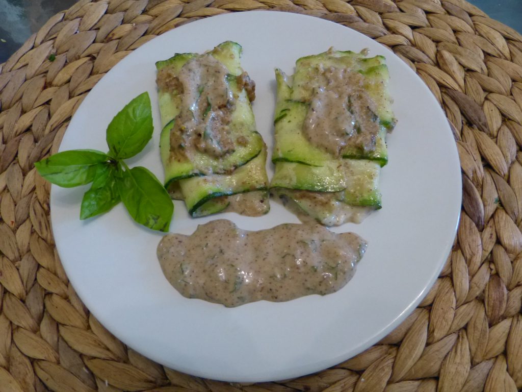 recette courgettes basilic