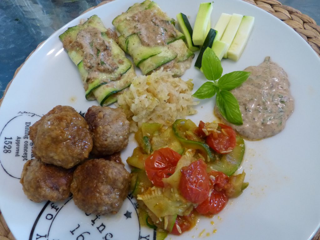 recette courgettes fromage de brebis