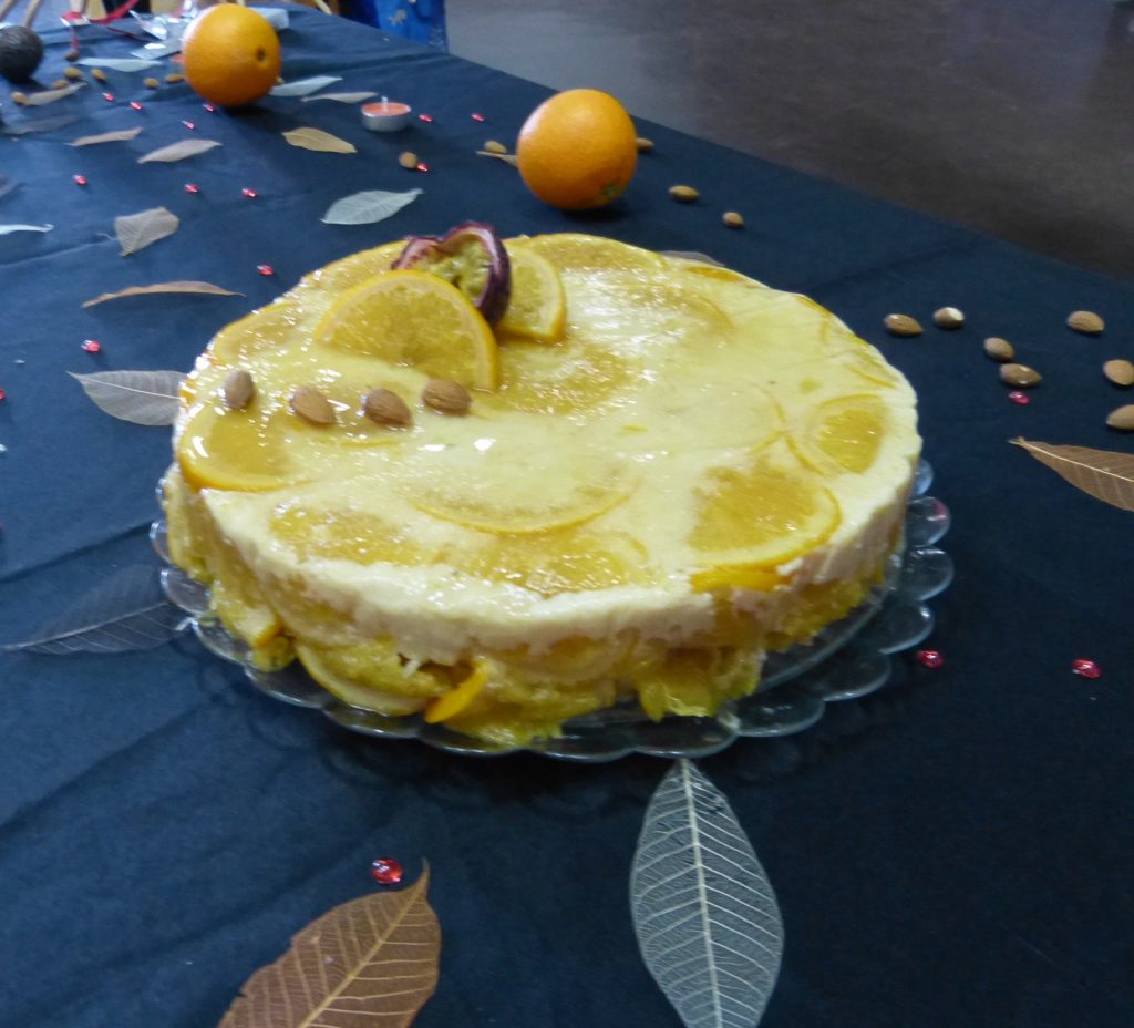 recette bavarois orange amere