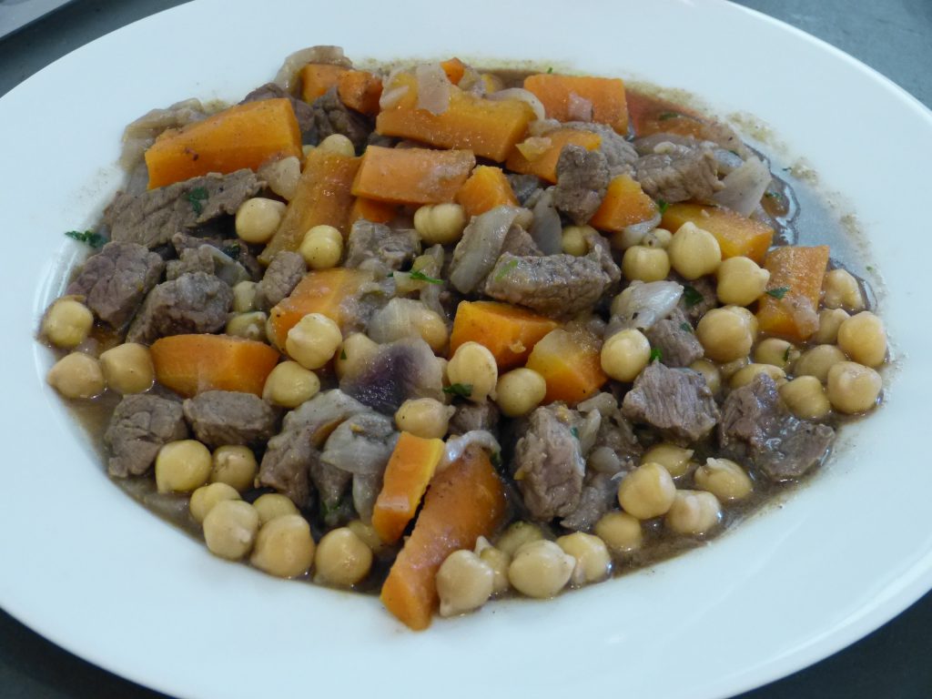 recette tajine boeuf carottes