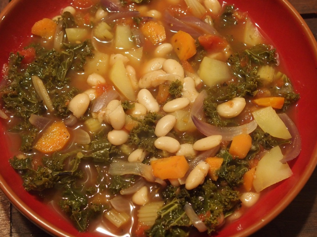 recette cuisine italienne chou kale Ribollita