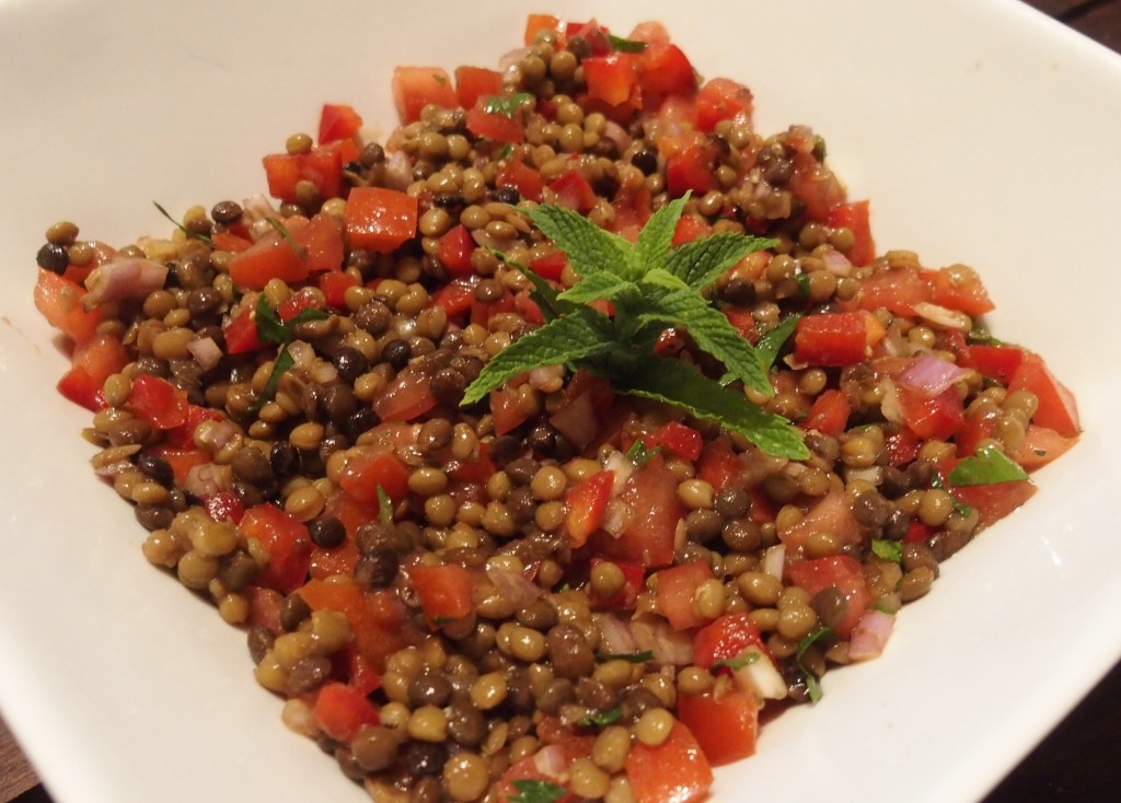 recette taboule lentilles