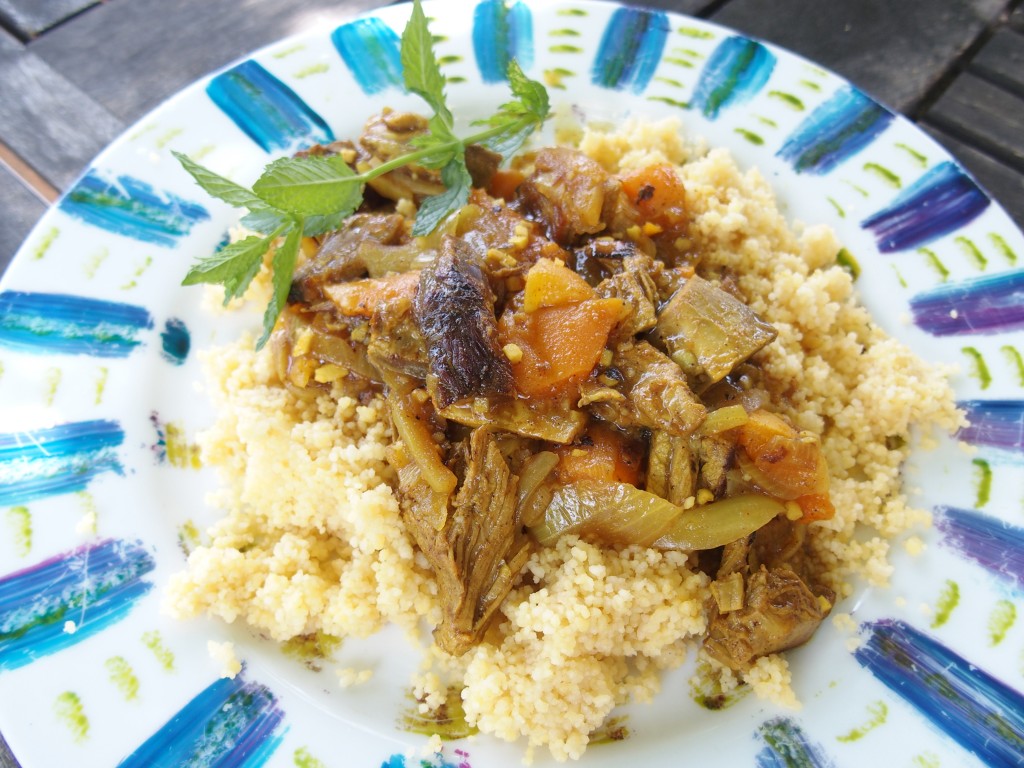 recette tajine poulet abricots