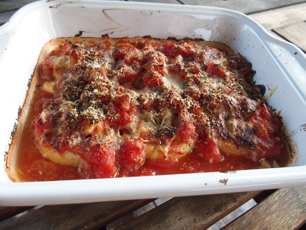 recette gratin polenta