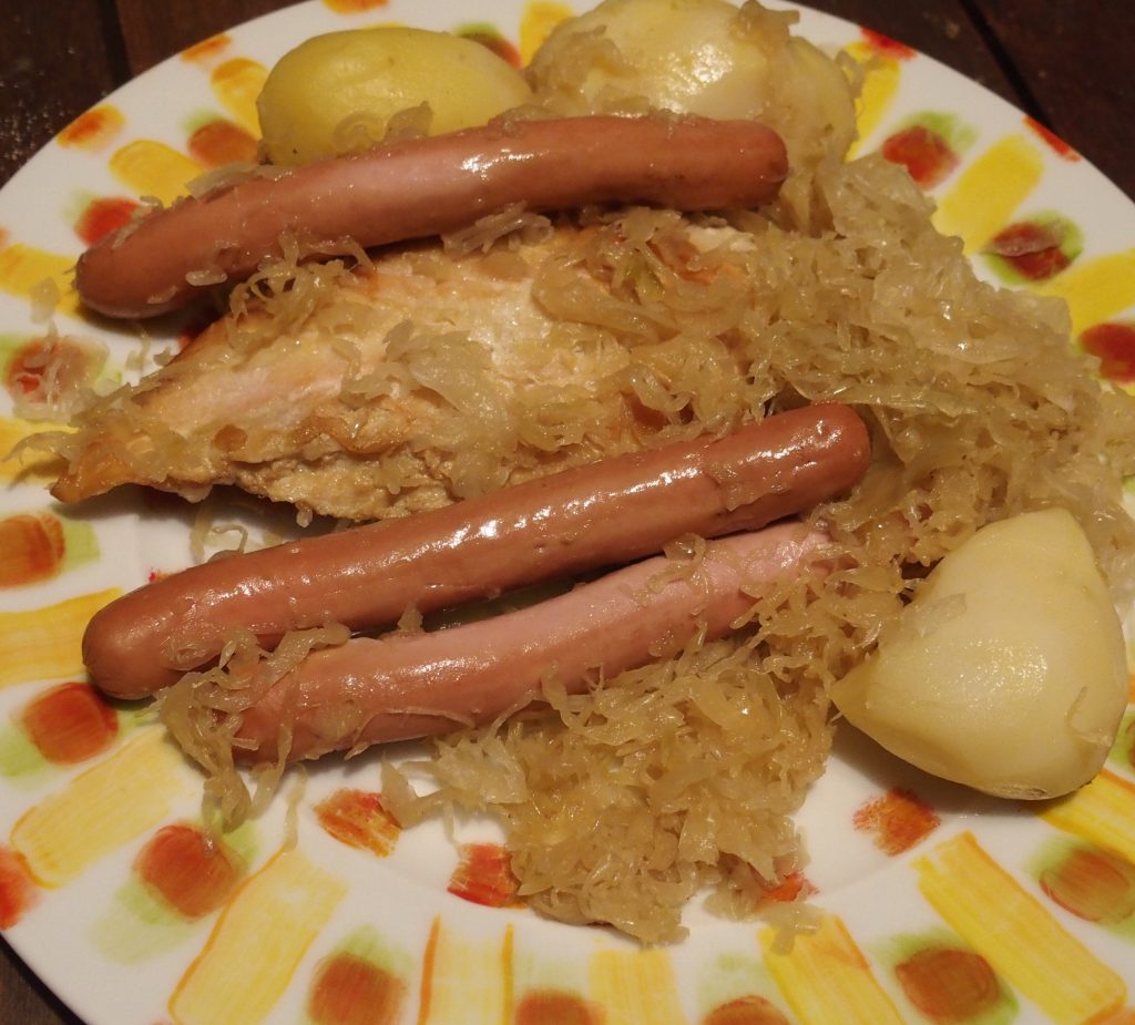 recette choucroute volaille cidre