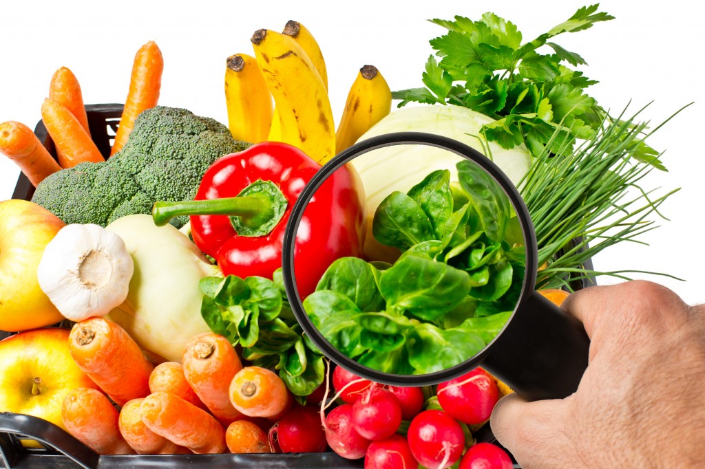 Lebensmittelkontrolle bei Obst und Gemüse