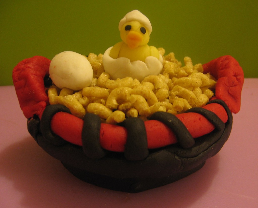 poussin paques recette cadeau