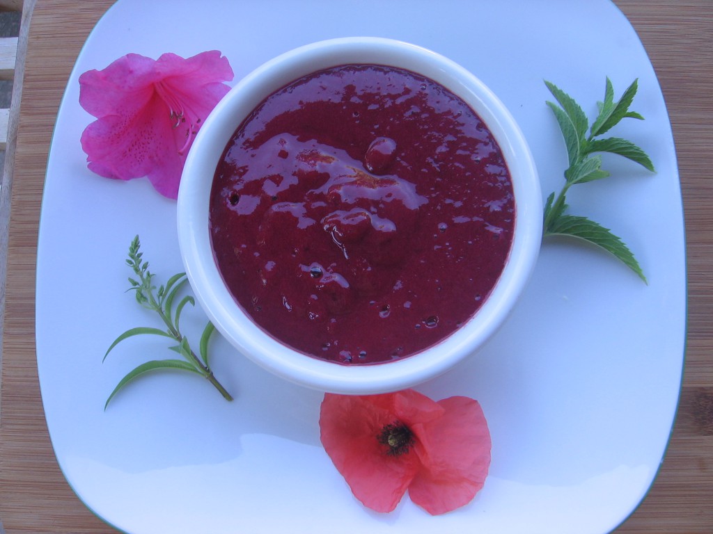 coulis cerise