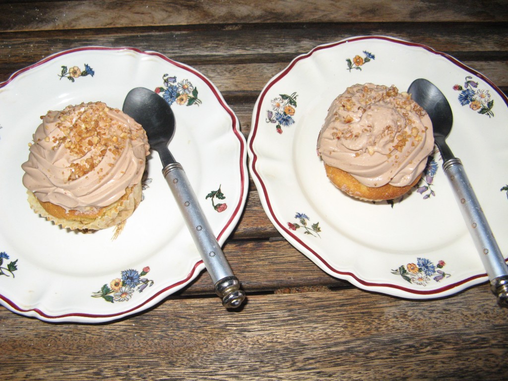 cupcake vanille nutella recette gateau