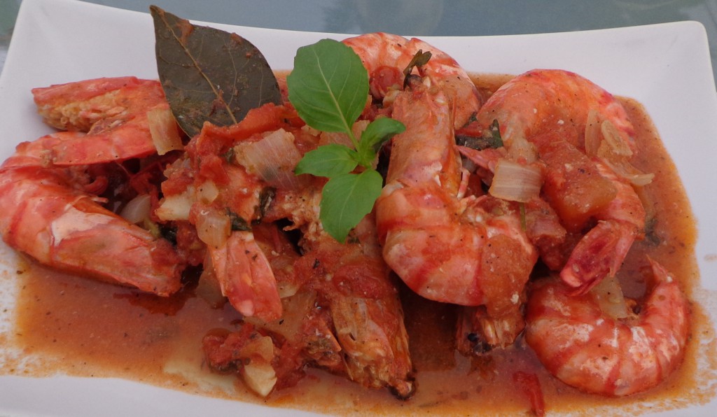 recette gambas crevettes