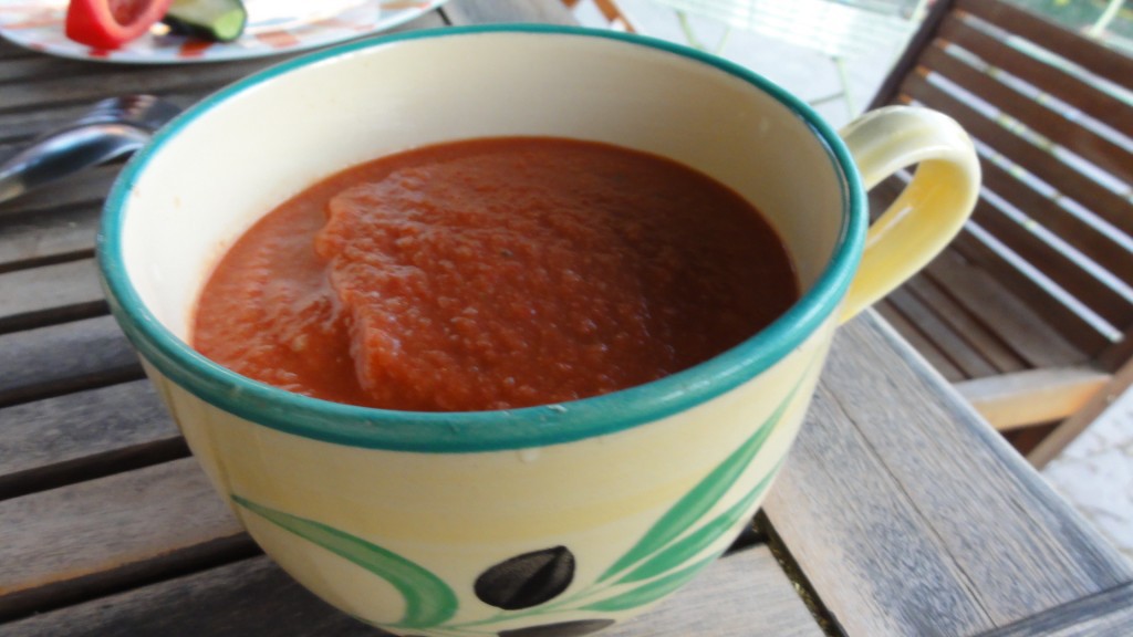 gaspacho andalou recette soupe