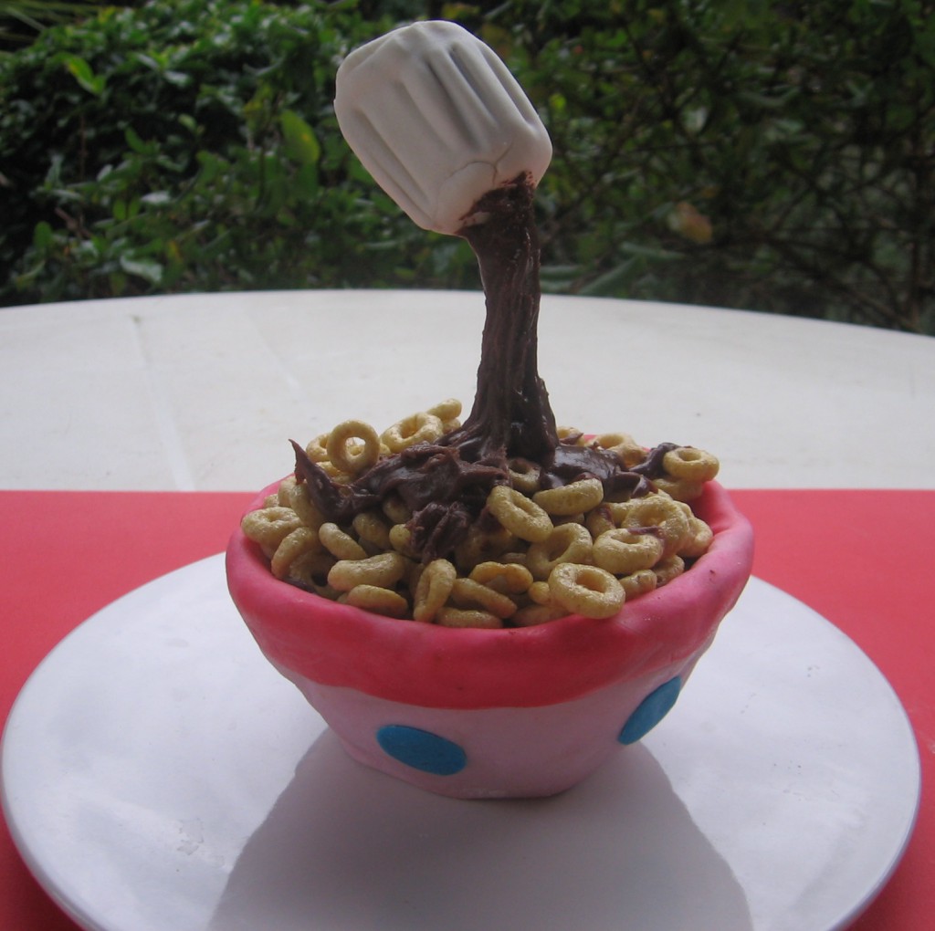 gravity cake bol cereales recette gateau