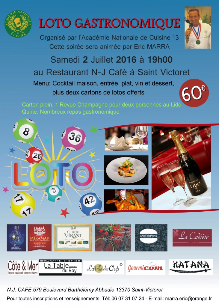 loto gastronomique academie nationale cuisine