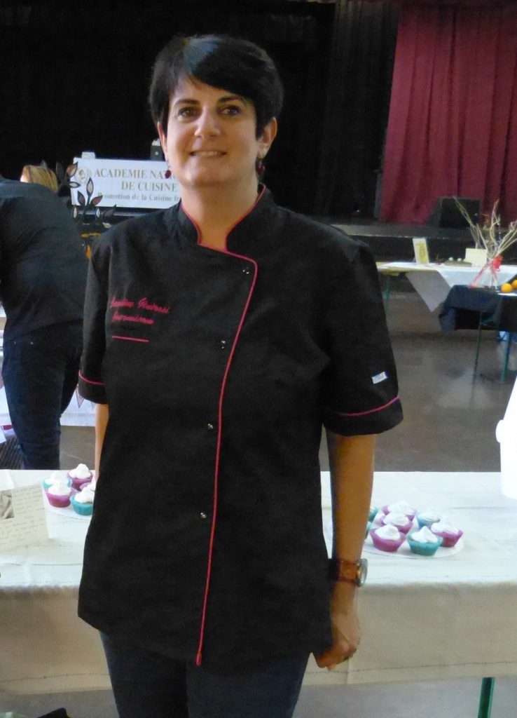 Veste patissier on sale femme personnalisé