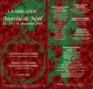 marché de Noel Mirande