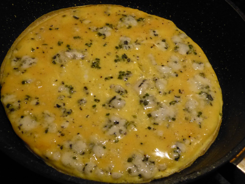 omelette roquefort