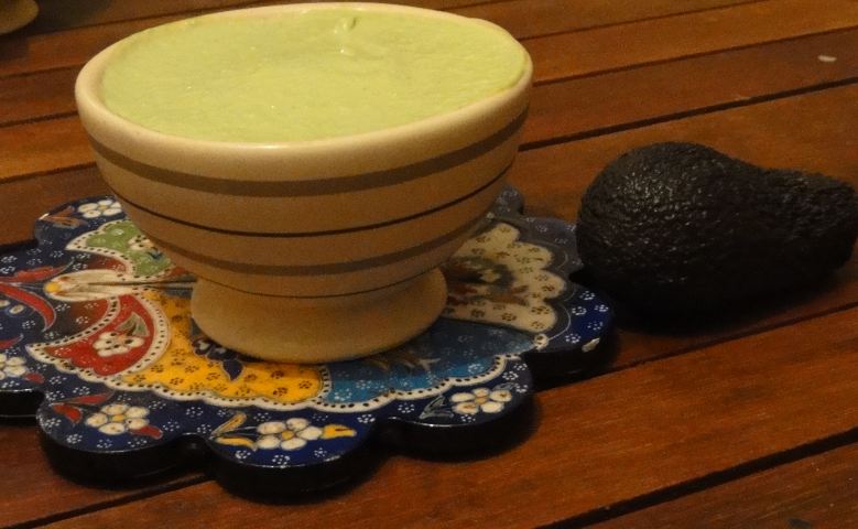 panna cotta avocat