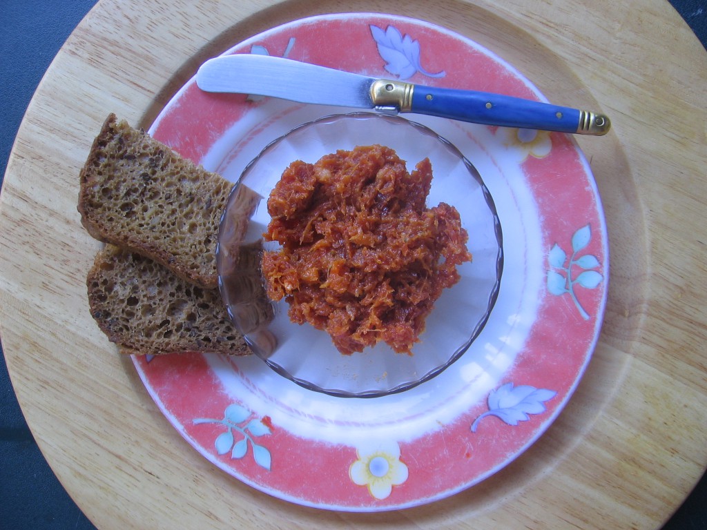 Pâte à tartiner au chorizo et au beurre clarifié - Caroline GENEROSI