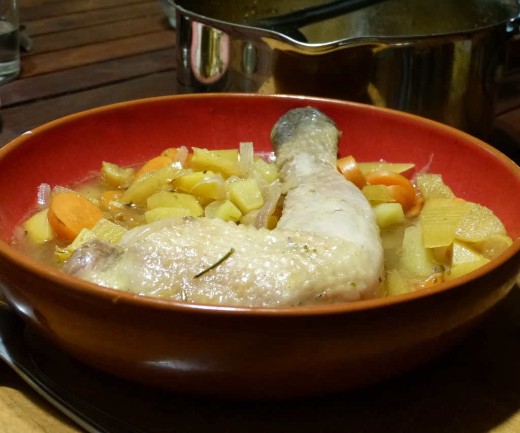 potee poulet soupe recette