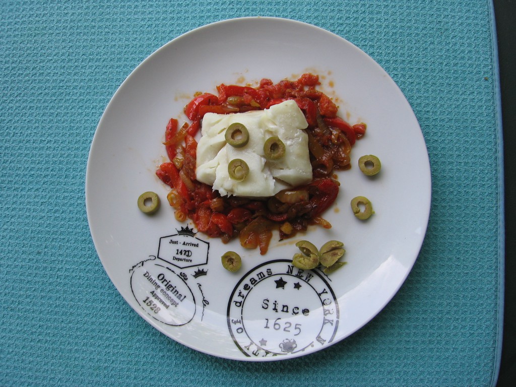 recette cabillaud poivron tomate oignon