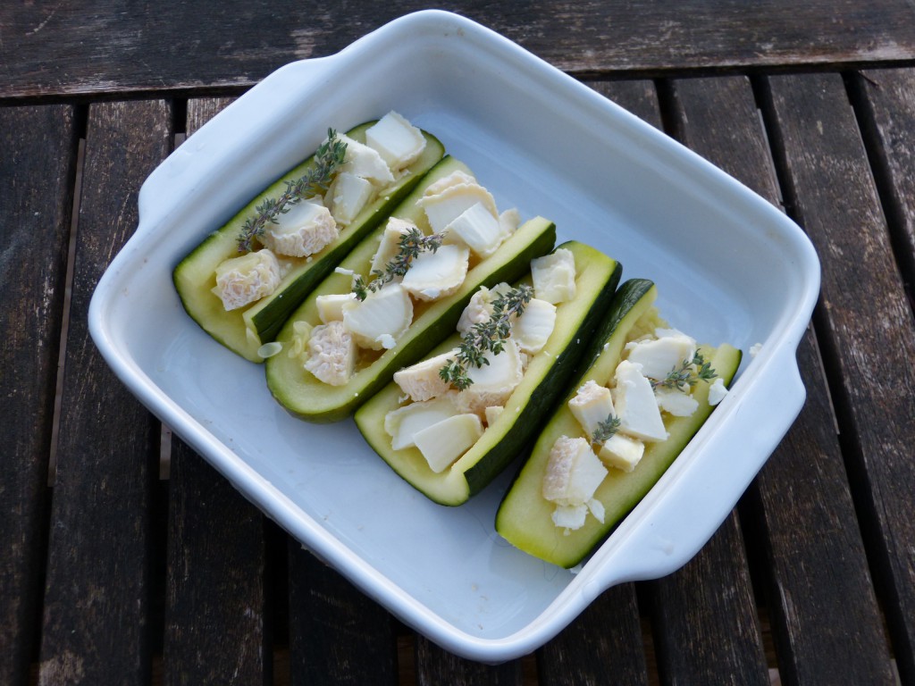 recette courgette chevre