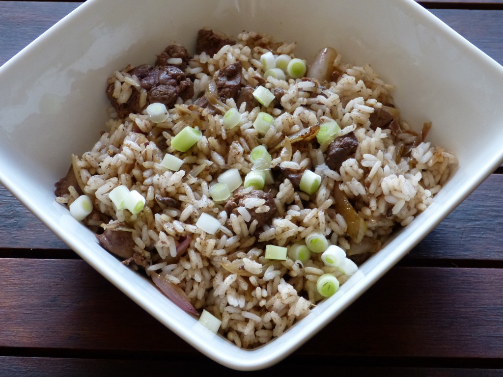 recette dirty rice poulet cajun louisiane