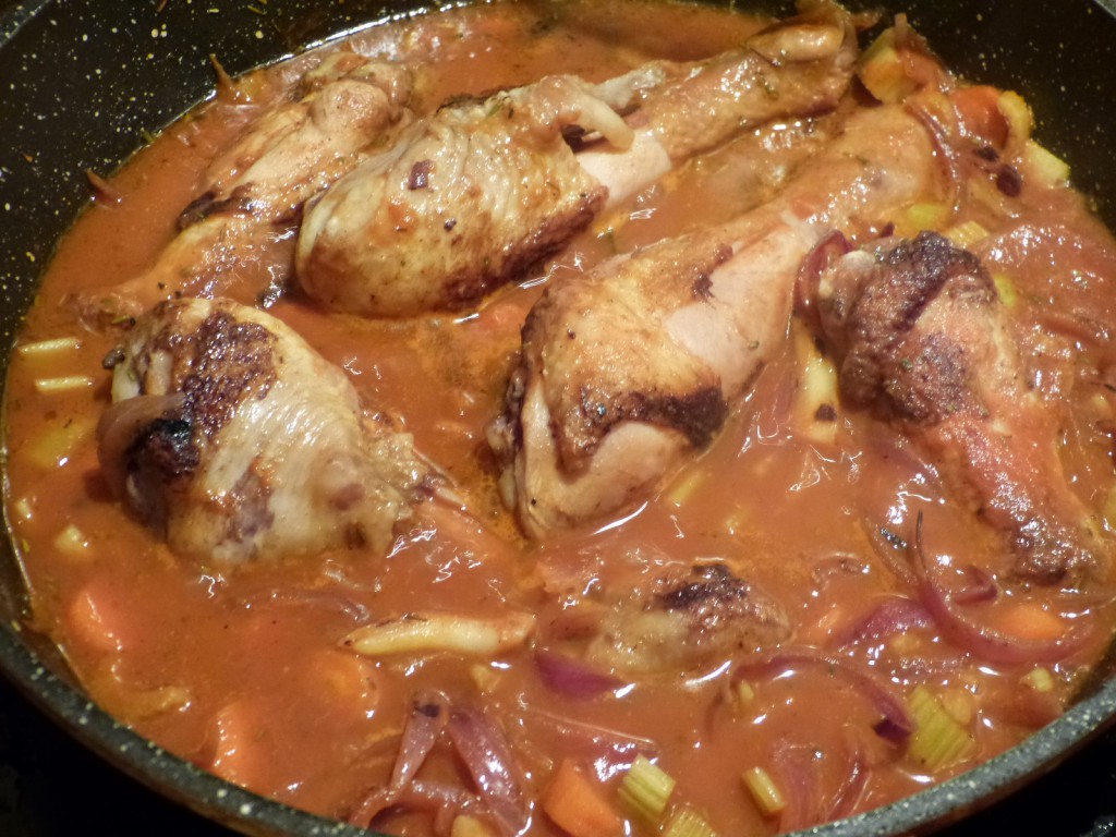 recette fricassee poulet