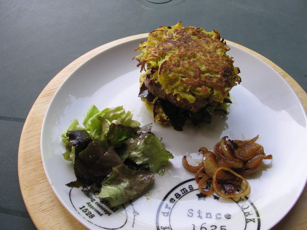 recette hamburger steak pommes de terre