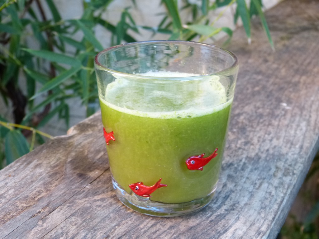 recette jus vert extracteur epinard