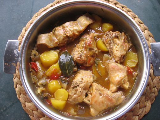Lapin fermier aux herbes aromatiques