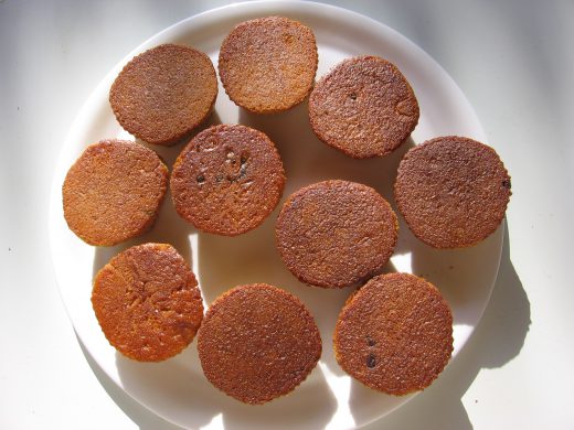 Muffins sans gluten aux orangettes confites