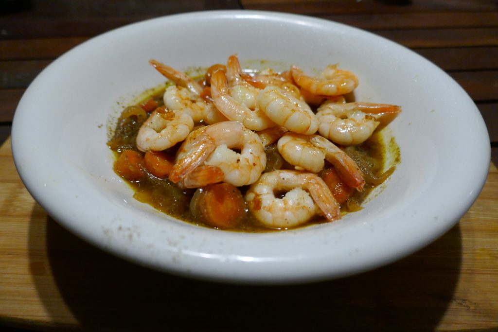 recette nage crevettes citronnelle