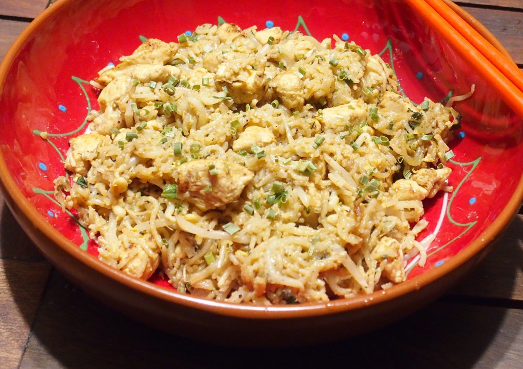 recette pad thai poulet