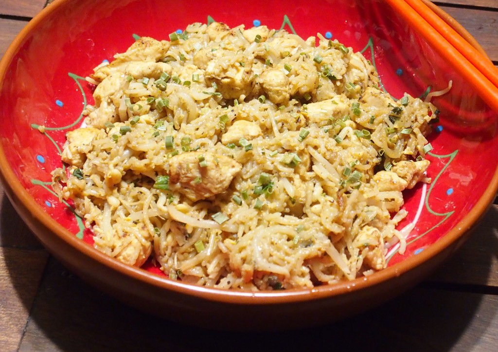 recette pad thai poulet