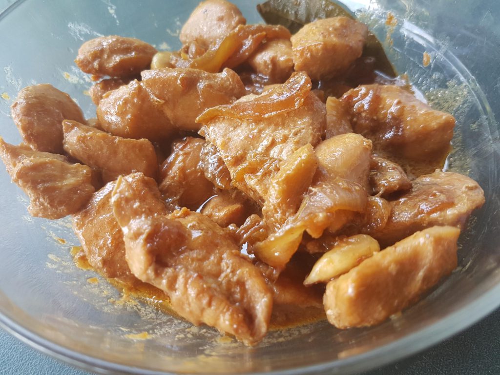 recette poulet amandes gingembre