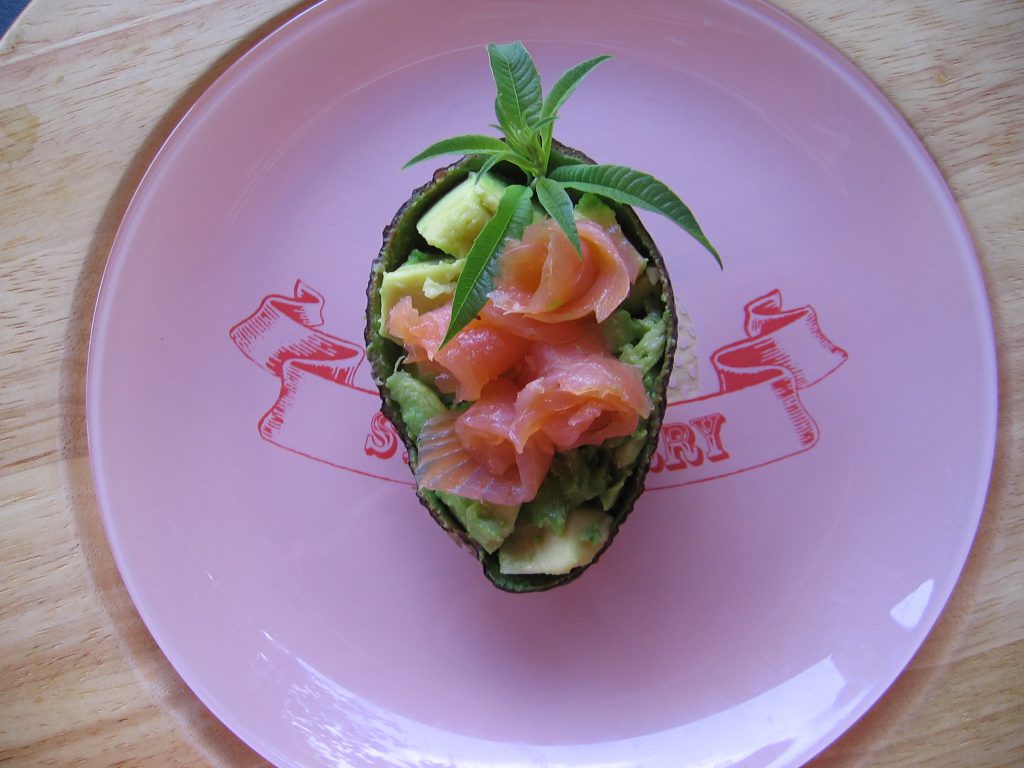 recette rosette avocat saumon