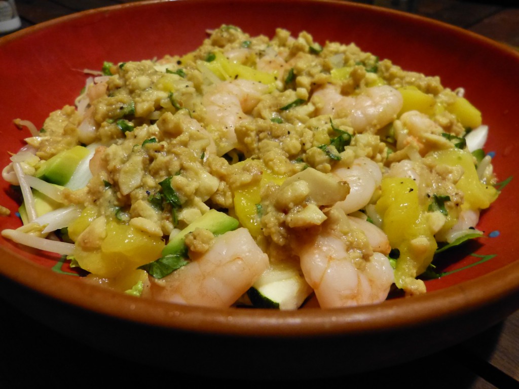 recette-salade-crevettes-avocat-mangue