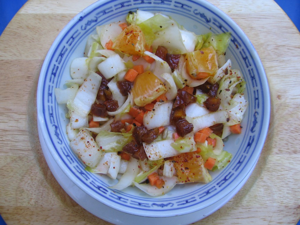 recette salade endives abricots secs