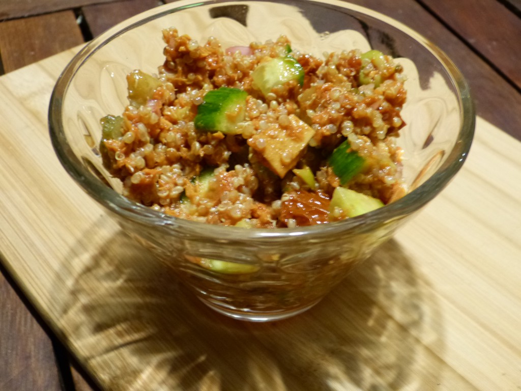 recette salade quinoa thon tomate