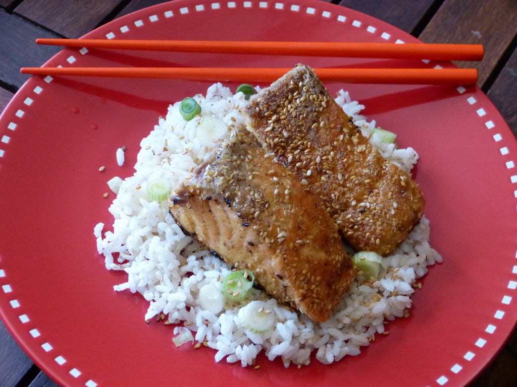 recette saumon sesame