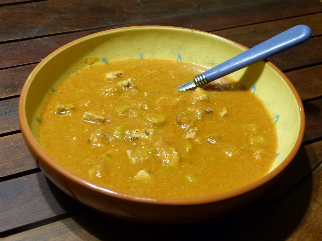 recette soupe gombos dinde